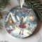 Fairy Christmas Ceramic Ornament Set of 2, 4, or 6 Ornaments product 5